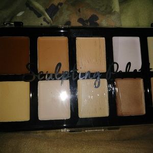 Cream contour palette