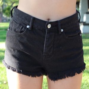 brandy black short shorts