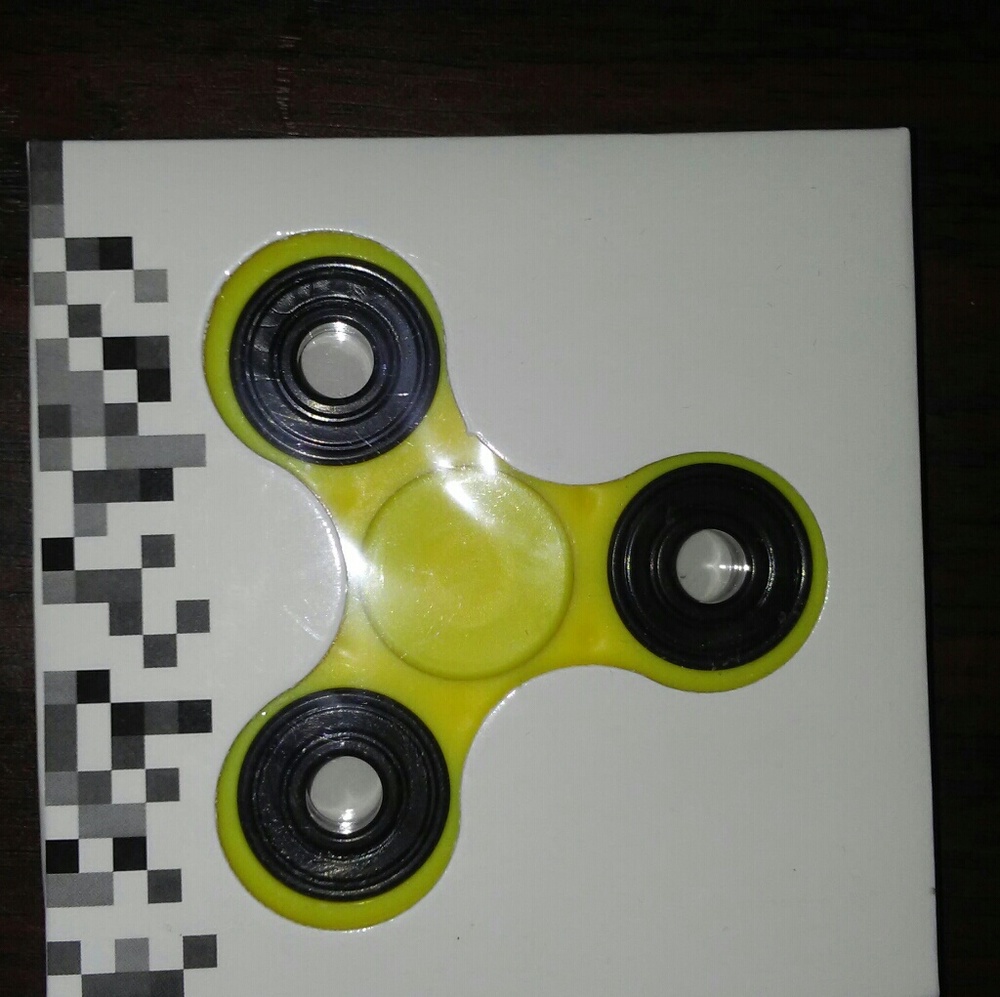 Three Fidget Hand Spinners