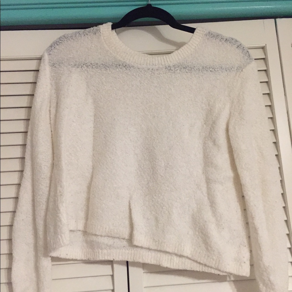 White sweater