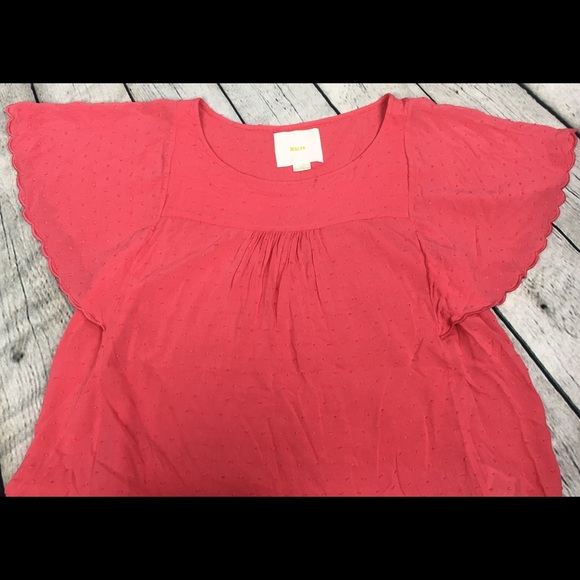 MAEVE 10 KEME ANTHROPOLOGIE Dot Flutter Scallop - Picture 1 of 7