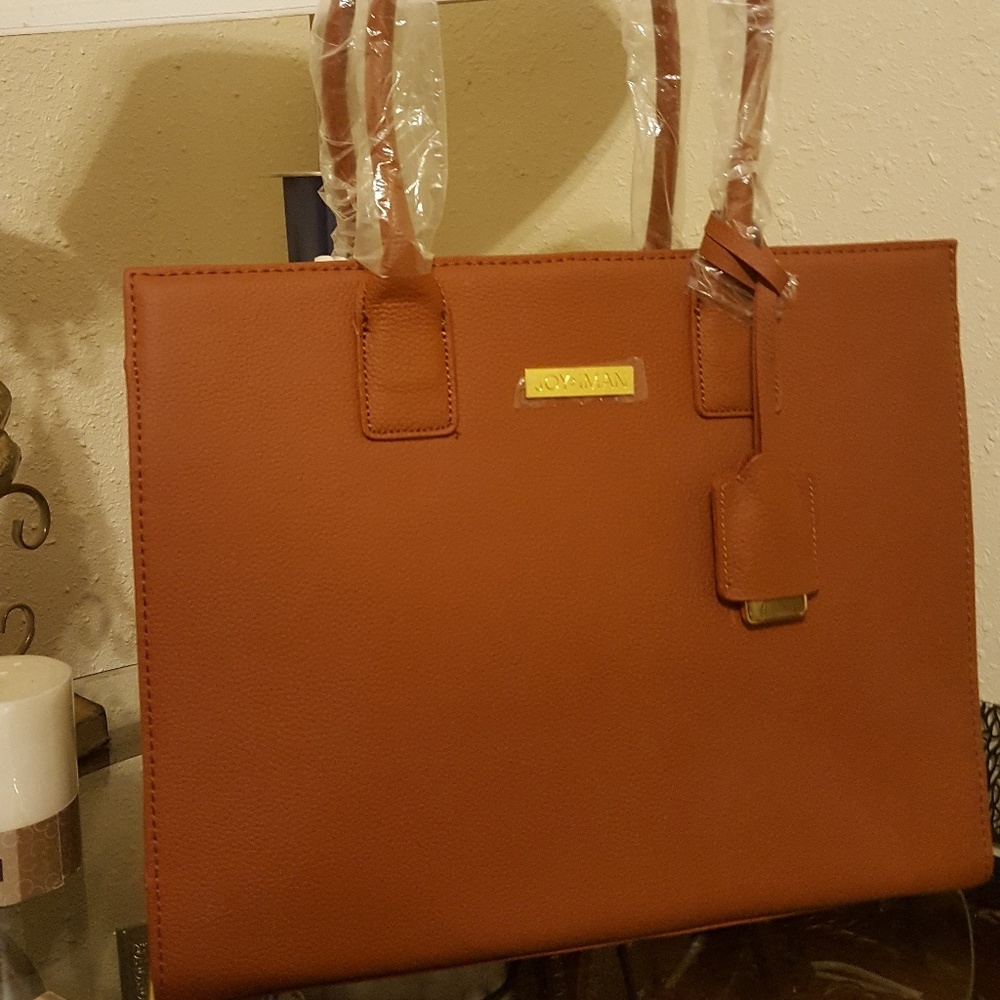 JOY&IMAN Genuine Leather Handbag