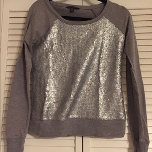 banana republic sparkle long sleeve