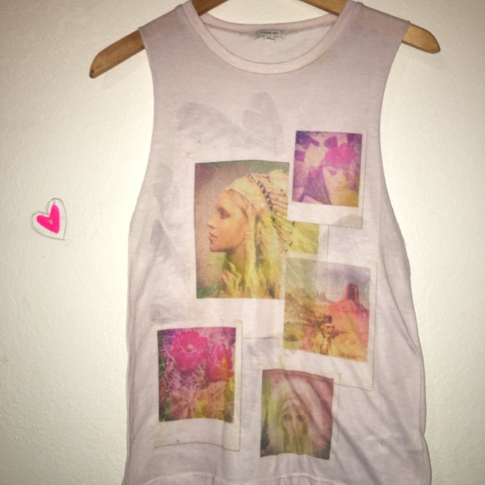 Spirit Lives Within Sleeveless Graphic Tee
