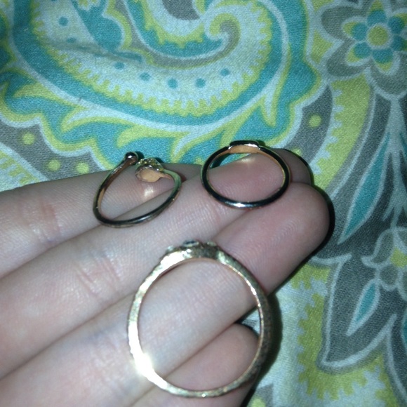 Women's gold rings - Picture 8 of 8