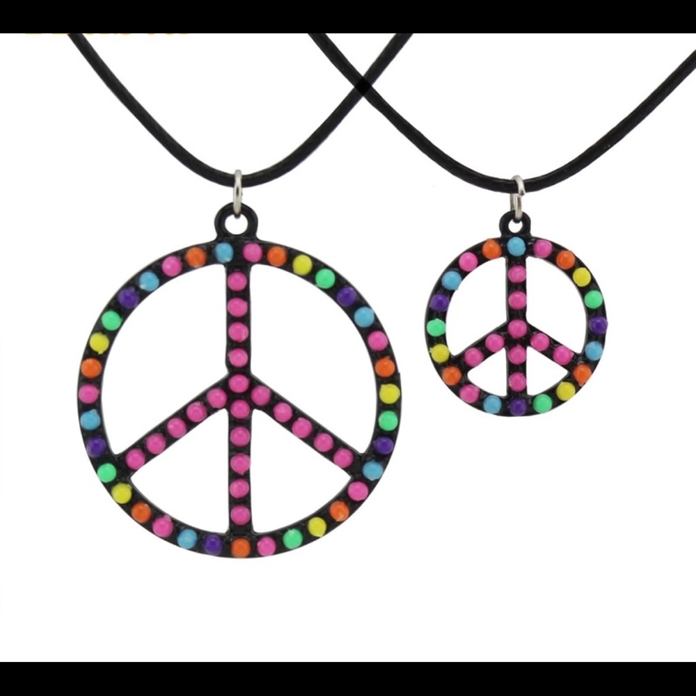Peace Sign necklace!