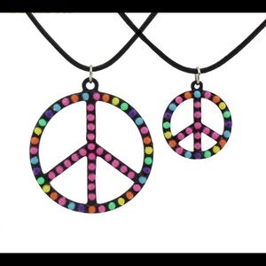 Peace Sign necklace!