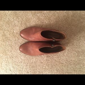 Brown Lucky Brand Ankle Boots