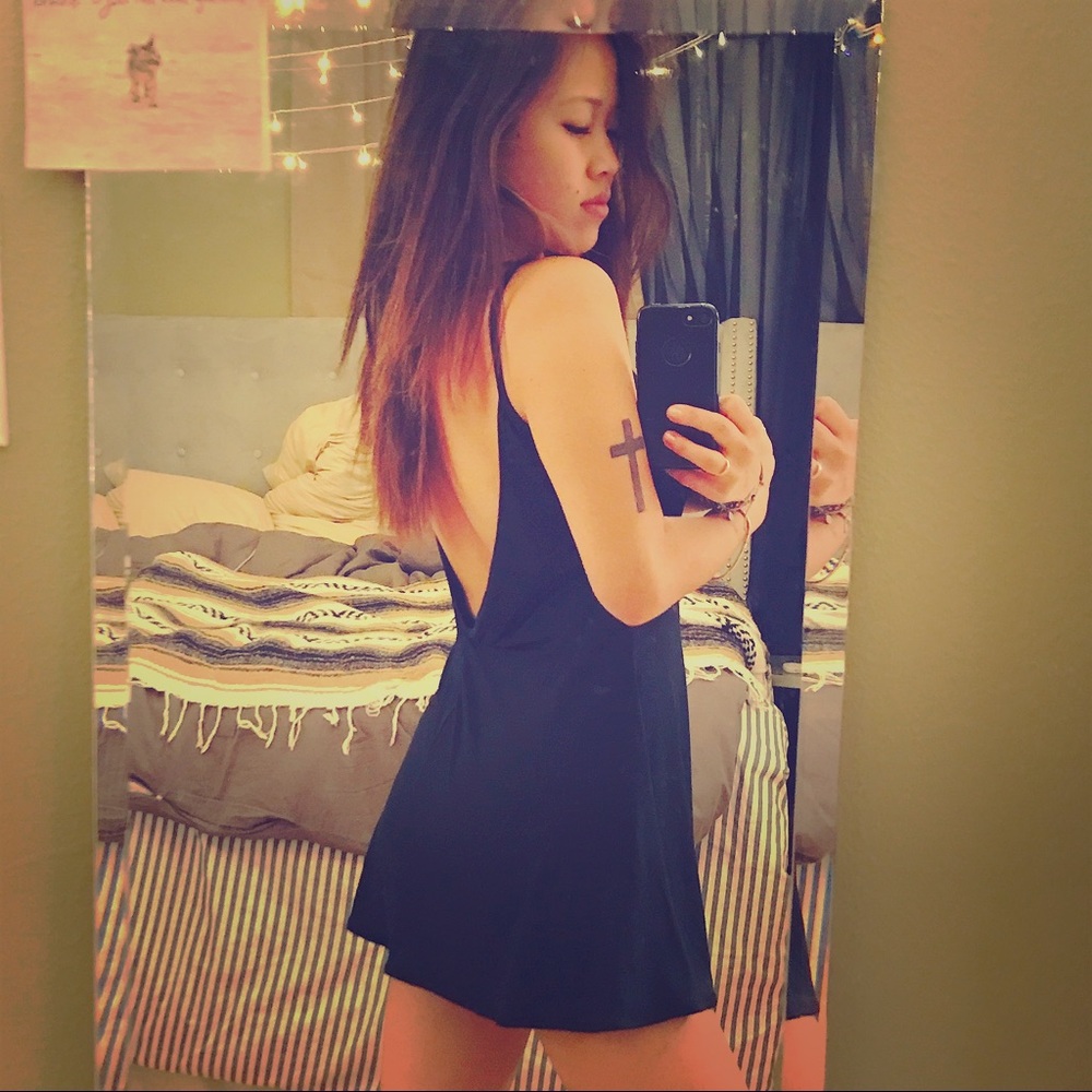 Open back slip / nighty