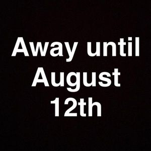 Away on vacation