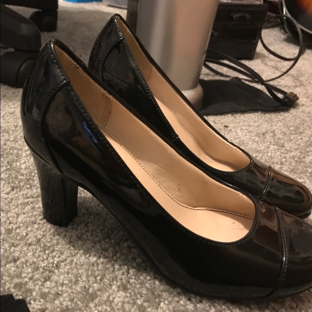 Black heels