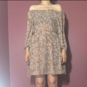 Flower short dress