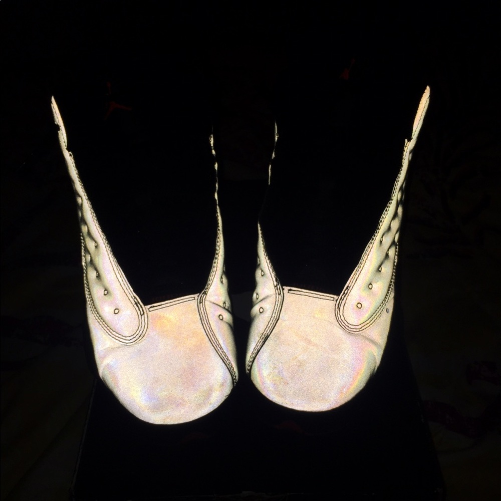 Jordan 13s "Reflective Silver"