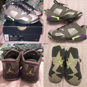 Toddler Girl Jordan Retro 6 low