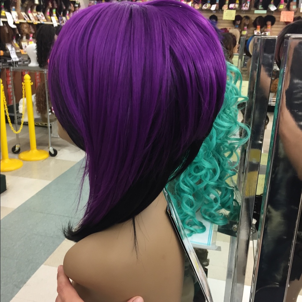 Purple wig