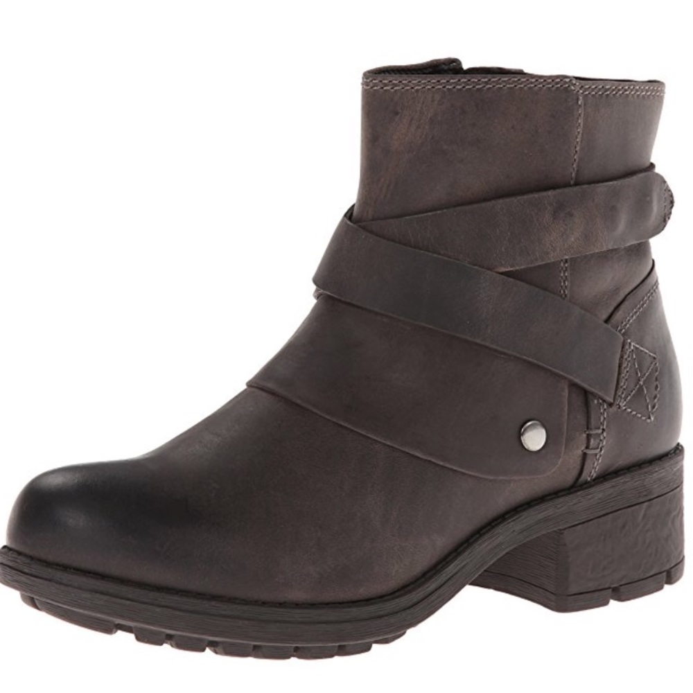 Clarks Mansi Calla Ankle Boot Grey/Brown