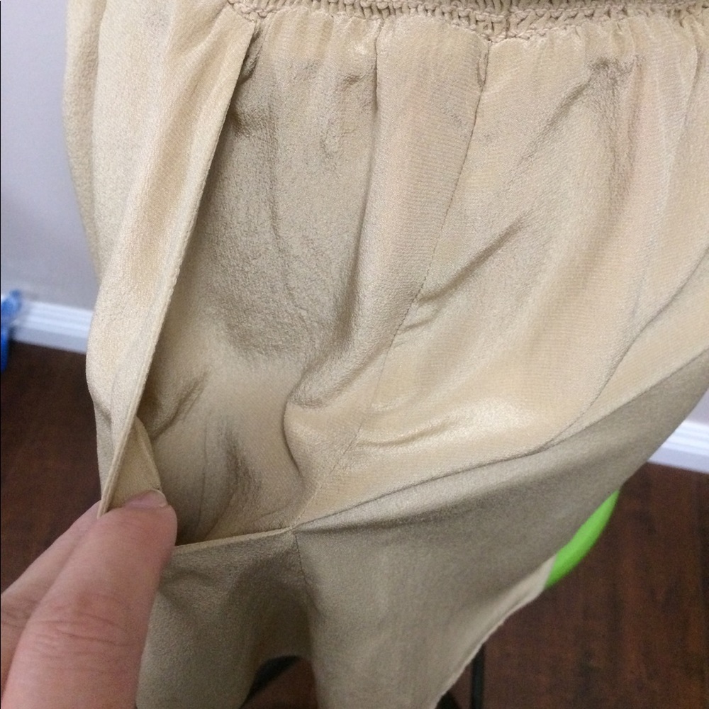 Casual sleeveless tan dress NWOT - Picture 4 of 6