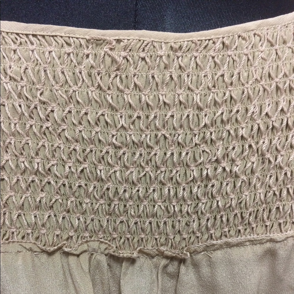 Casual sleeveless tan dress NWOT - Picture 6 of 6