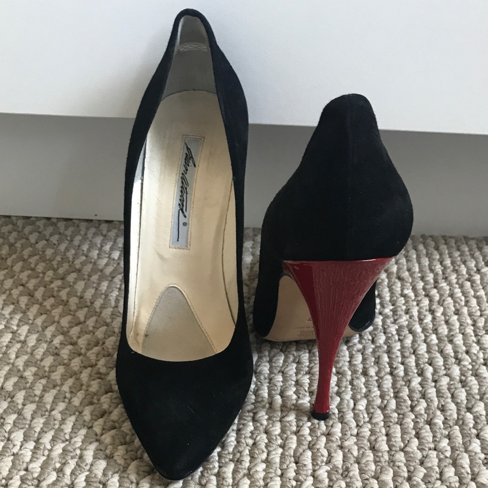 Brian Atwood Suede Pumps - Like New