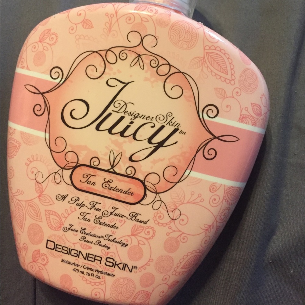 Juicy tan extender lotion