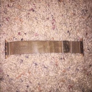 Gold Apple Watch band
