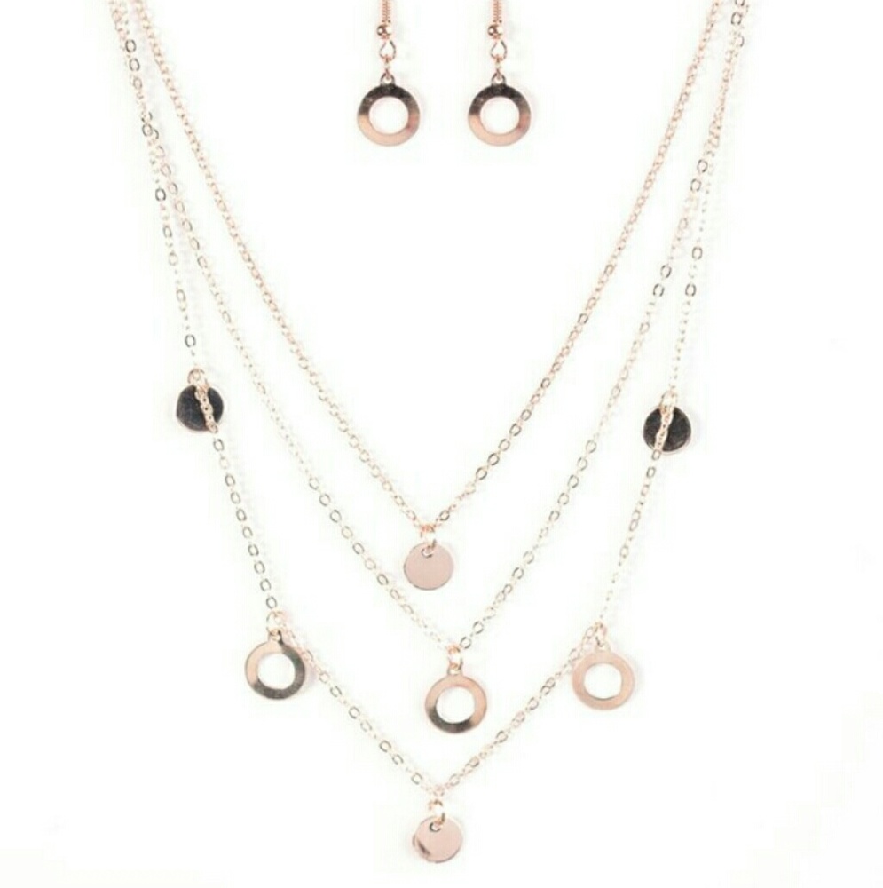 Fashion circles necklace