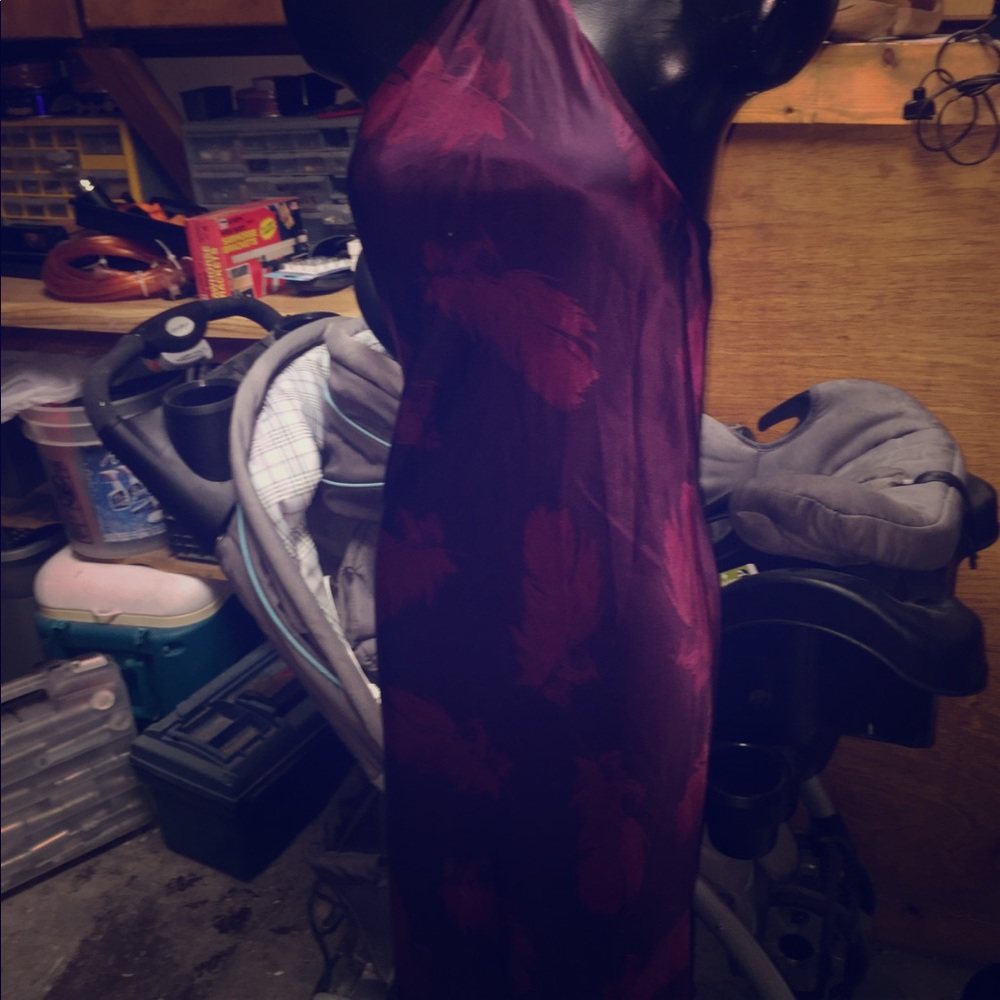 Strapless dress with collar