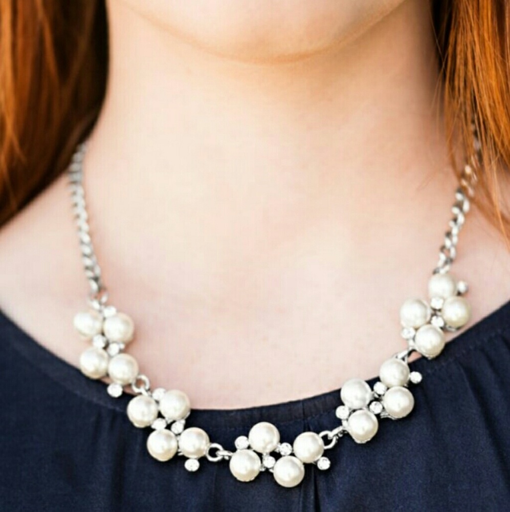 Love story necklace set with matching bracelet