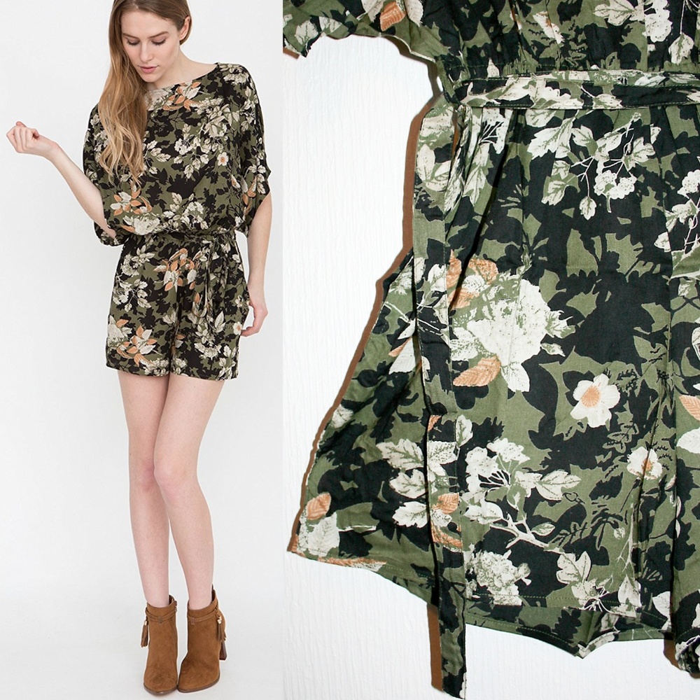 ⚡LAST 1!⚡ Floral Kimono Romper with Pockets NWOT - Picture 8 of 8