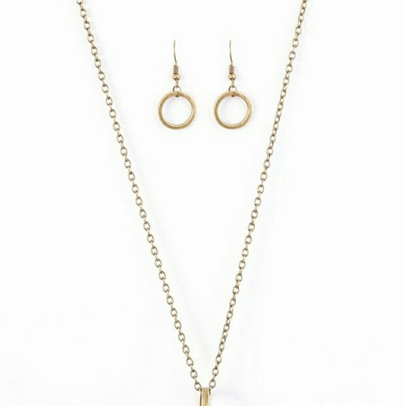 Going in circles necklace set - Picture 2 of 2