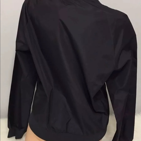 Victoria secret pink logo bomber jacket NWT Large - Picture 3 of 4