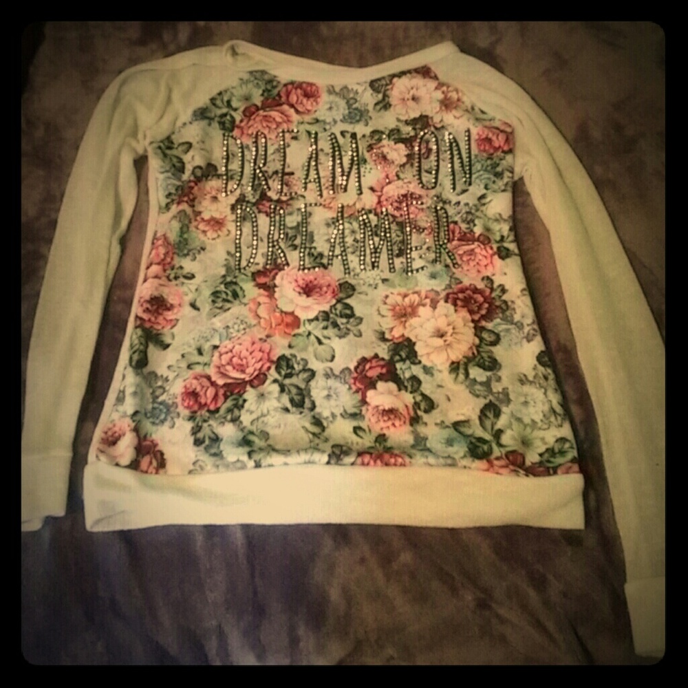 Dream on dreamer long sleeve shirt