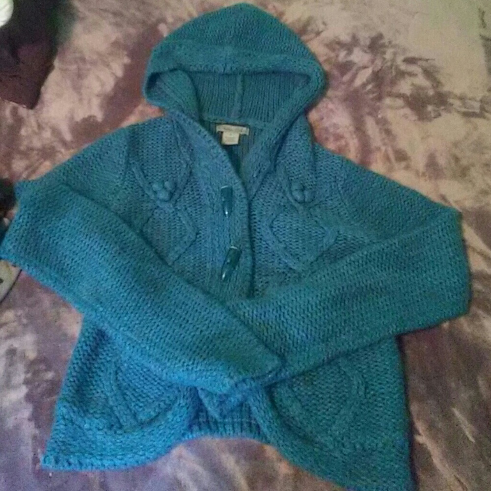 Crocheted sweater
