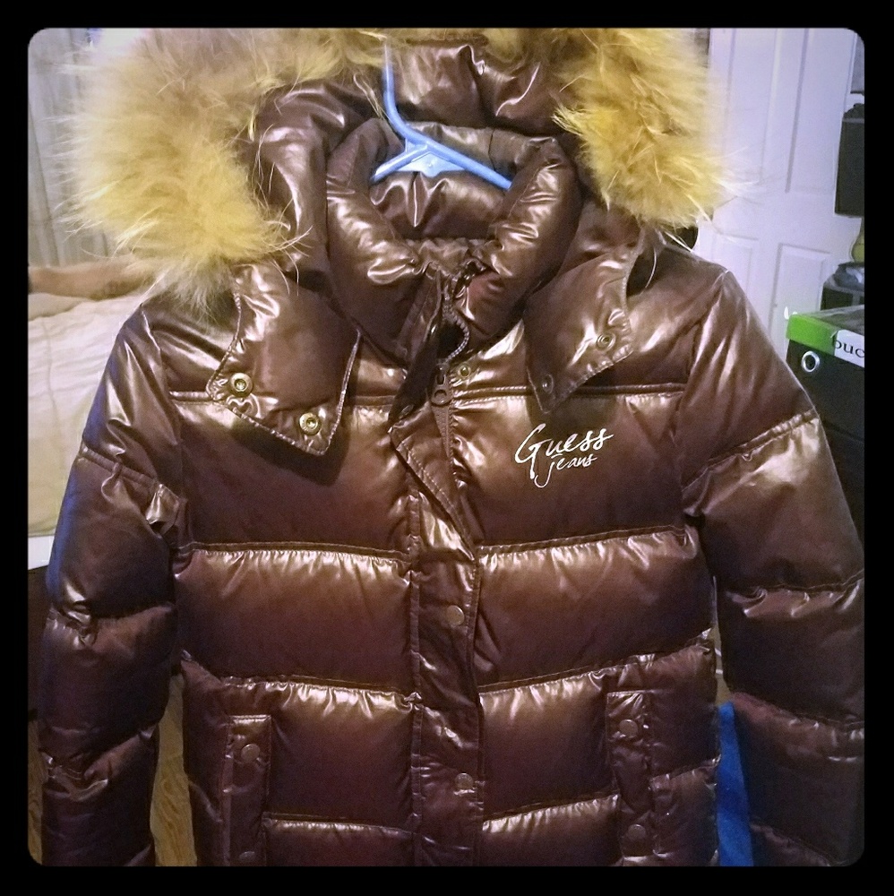 Puffer Guess coat worn a few times