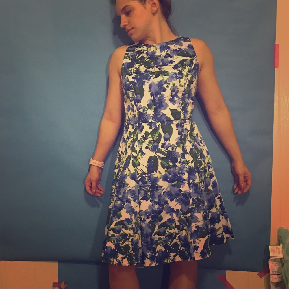 Thoroughly Modern Milly fit and flare dress 👗