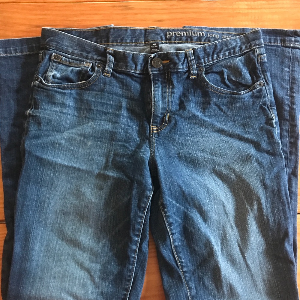 Gap Jeans Long & Lean - medium wash