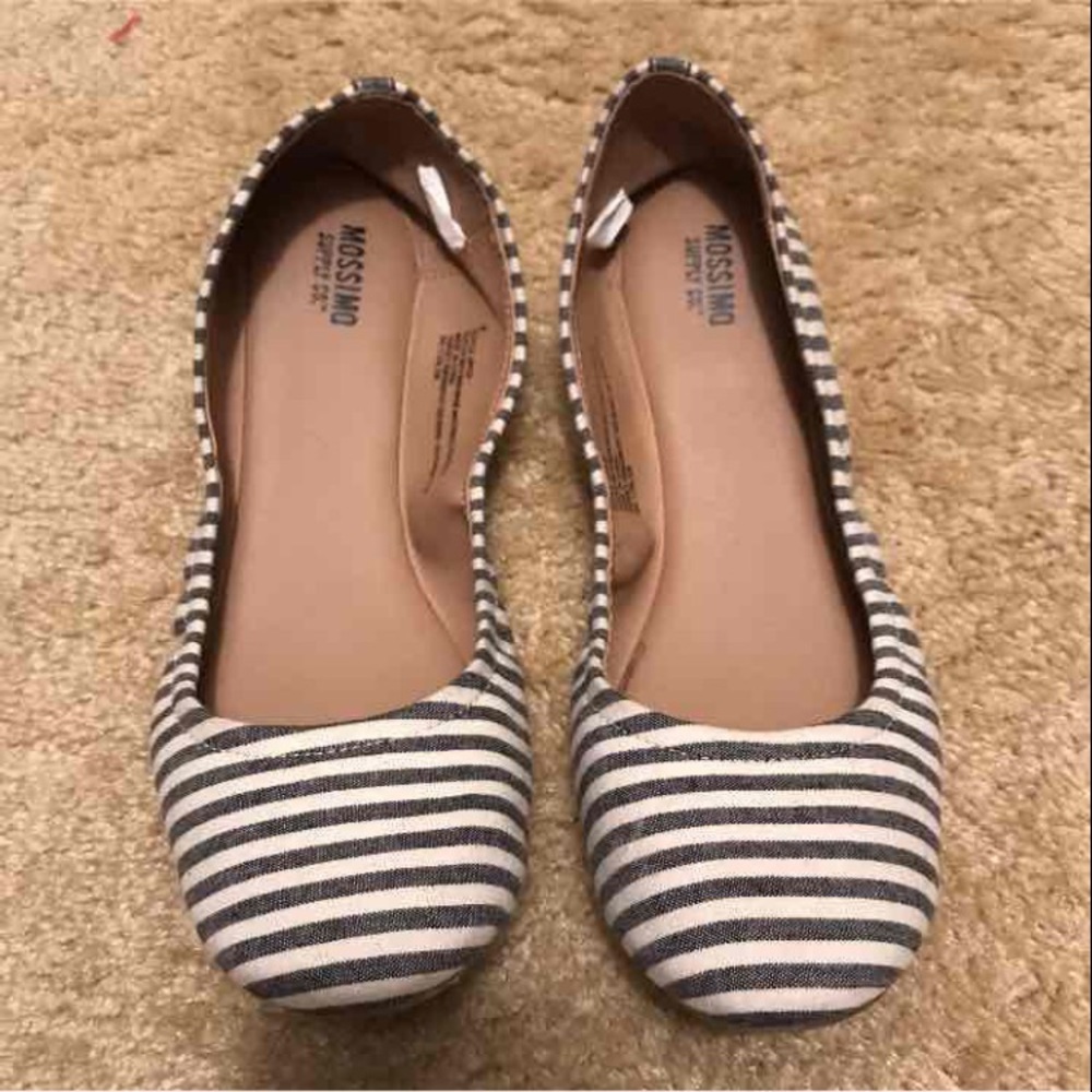 Cute Striped Flats