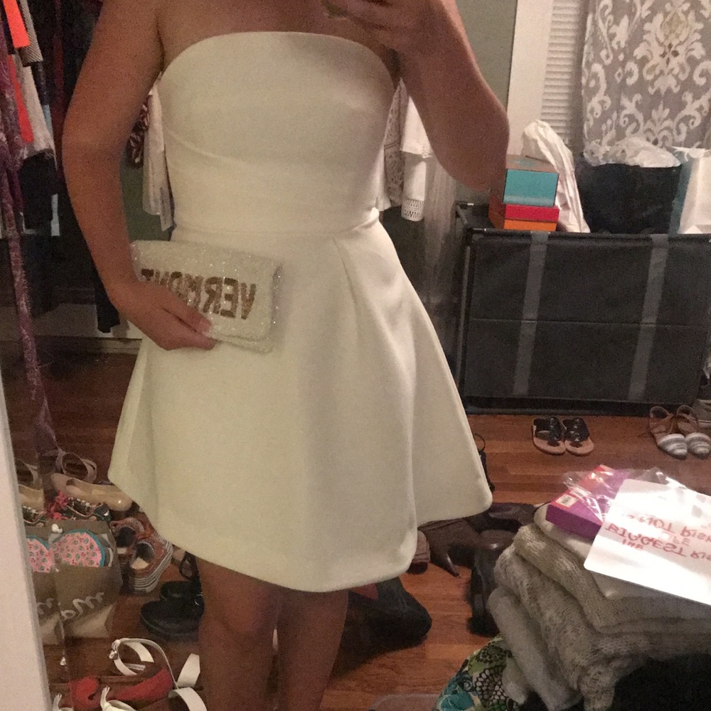 White dress