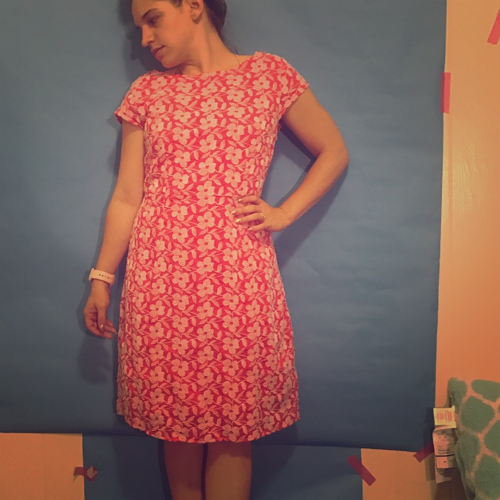 👑Queen of the empire-waist floral dress 👗