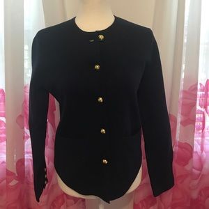LOFT Navy blue Light sweater/cardigan