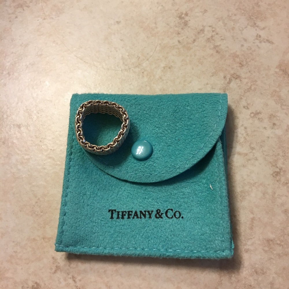 Tiffany & Co mesh ring