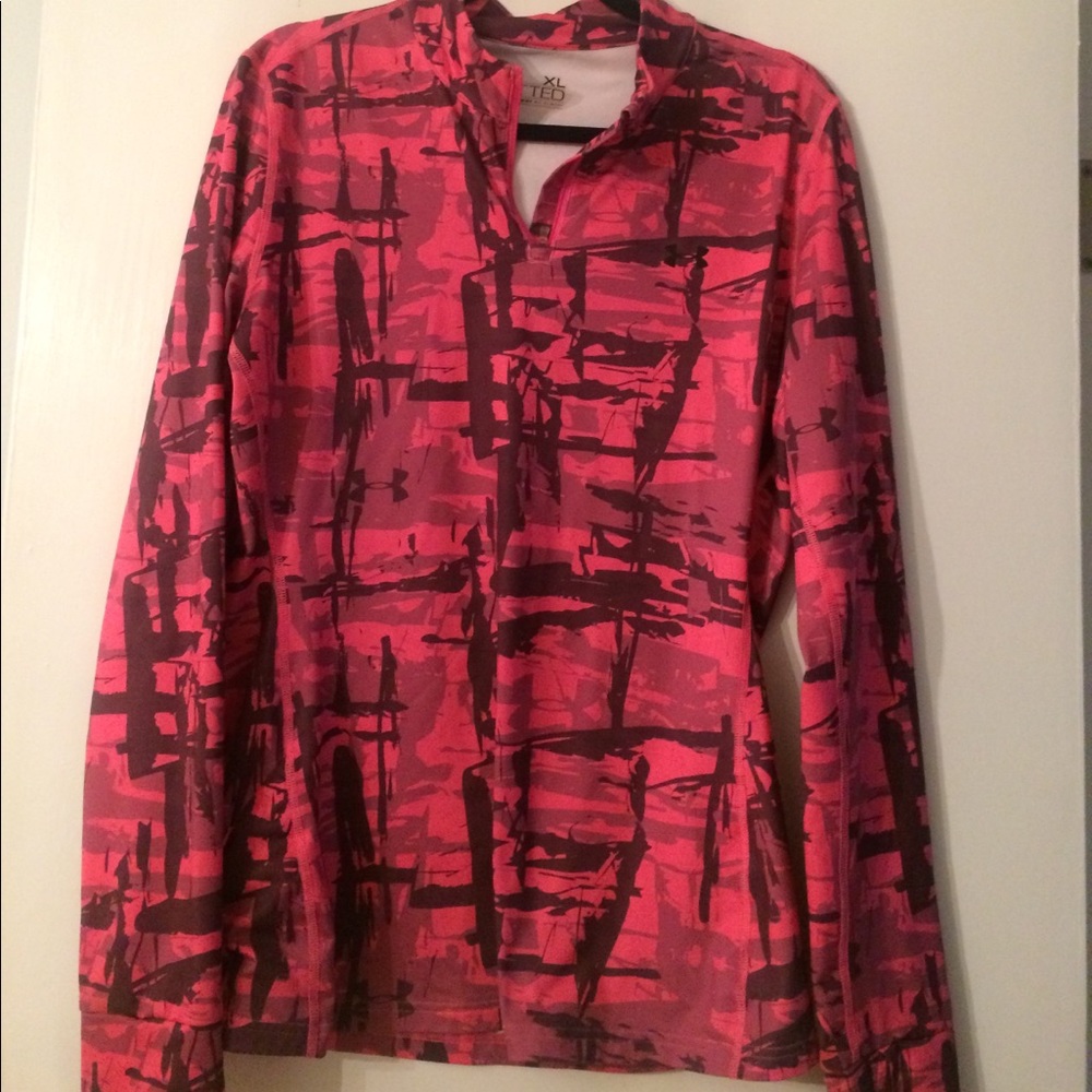 Under Armor fitted coldgear 1/4 zip xl
