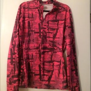 Under Armor fitted coldgear 1/4 zip xl