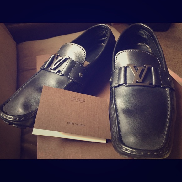 Louis Vuitton Other - LV Louis Vuitton Mens Mocassin Loafer Size 10.5 US