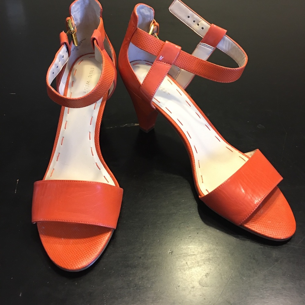 Nine West strappy heels