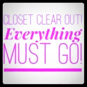 Closet clean out