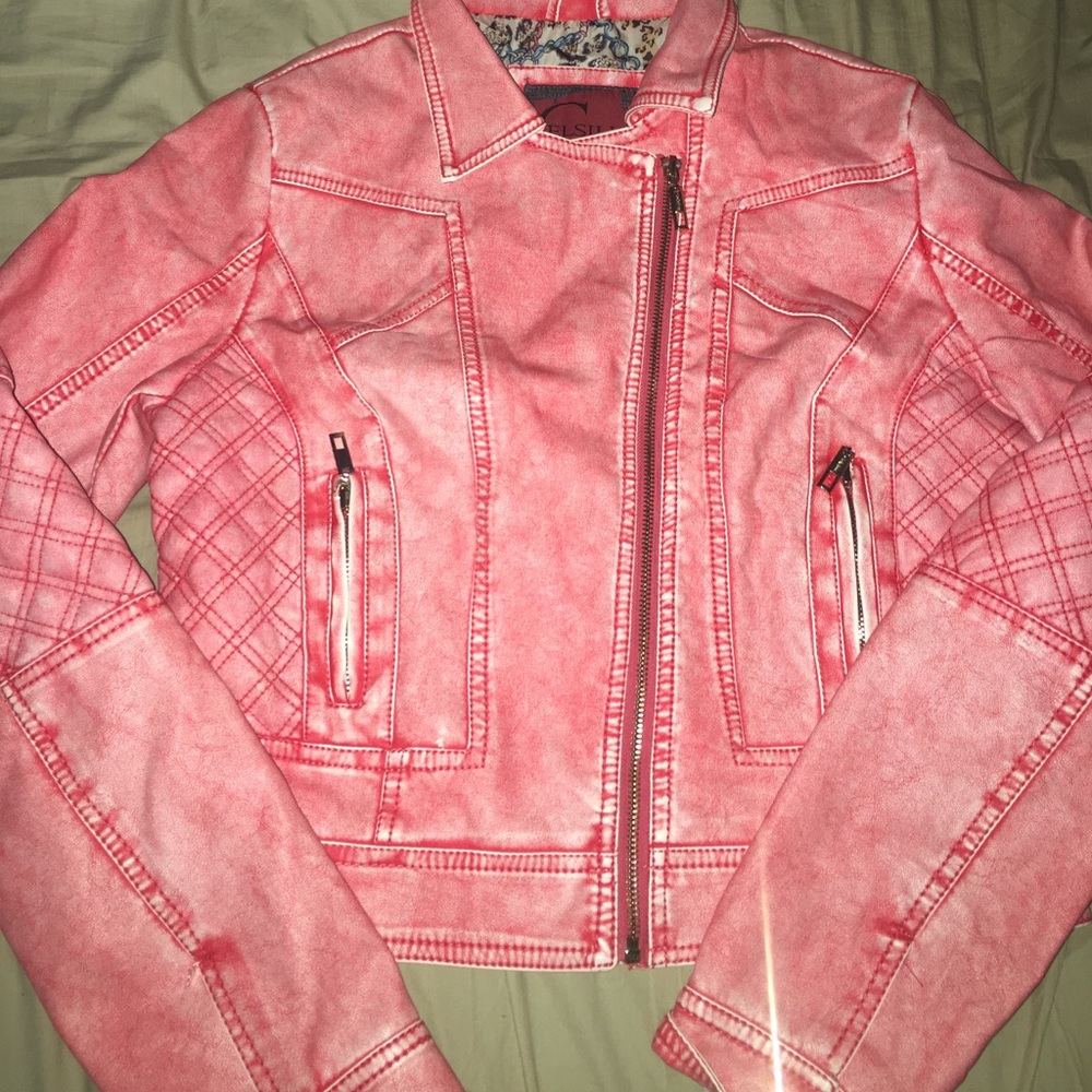 Leather jacket
