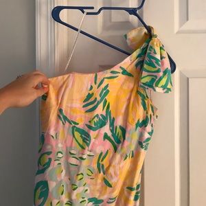 Lilly Pulitzer one shoulder dress size 4