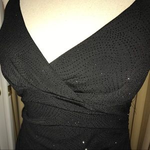 Black cocktail dress