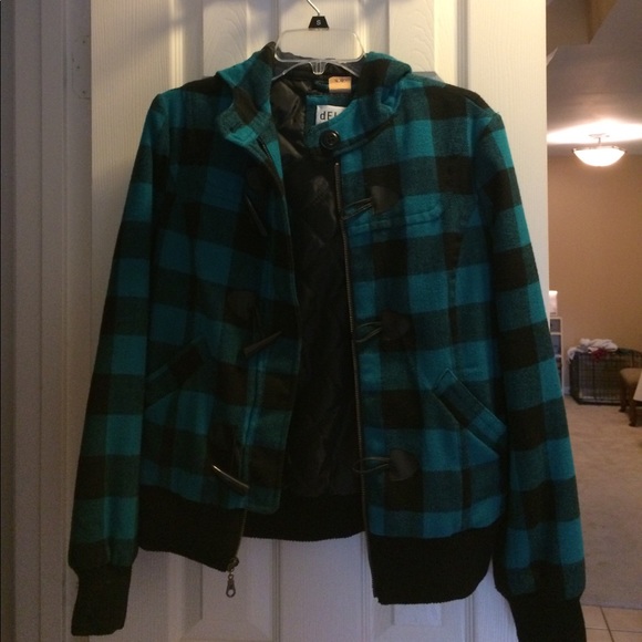 Delias Plaid Jacket - Picture 2 of 4